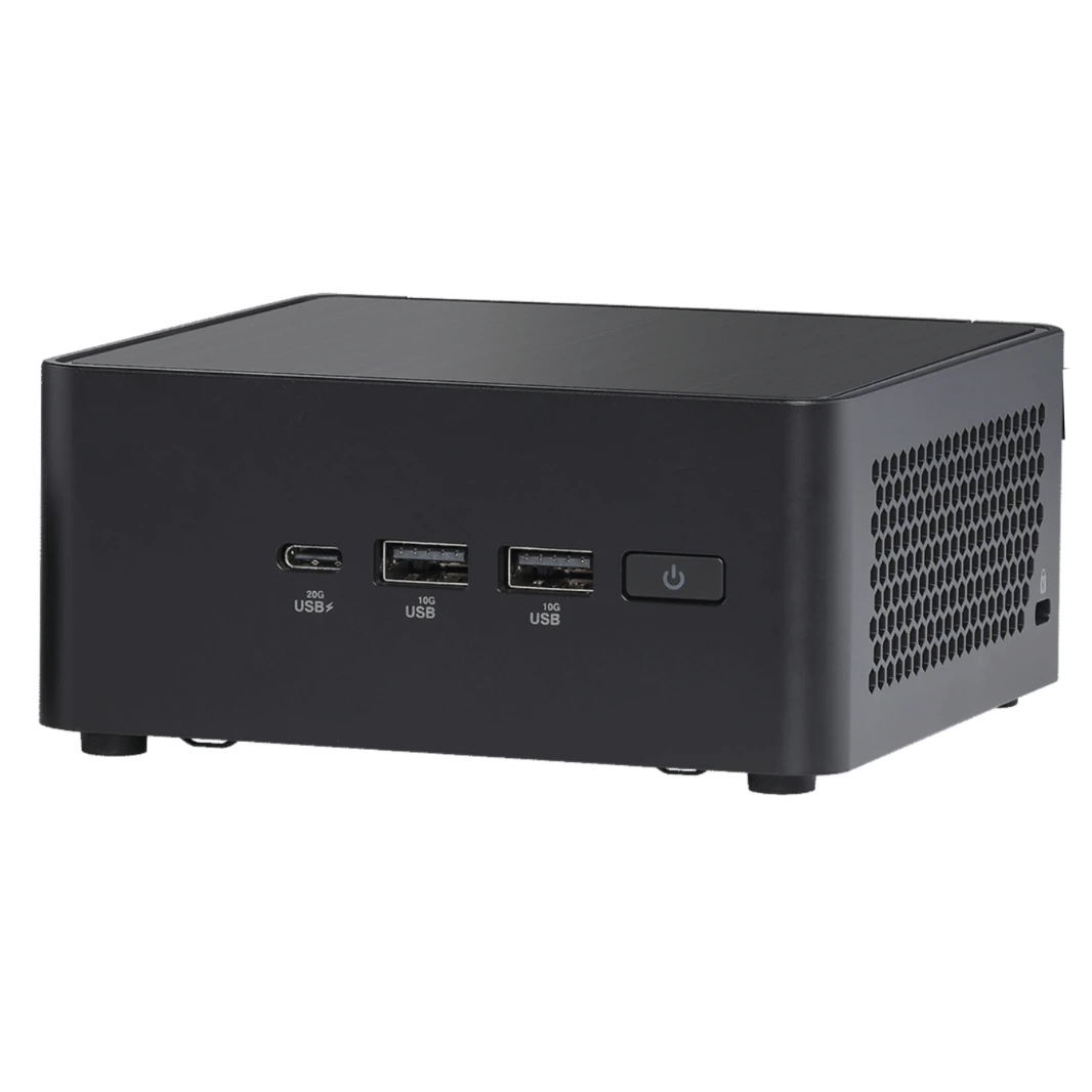 طقم ASUS NUC 14 Pro – معالج Intel Core Ultra 5 125H – يدعم ذاكرة الوصول العشوائي DDR5 – يدعم NVMe SSD – DOS – RNUC14RVHU500003I – 90AR0072-M000R0