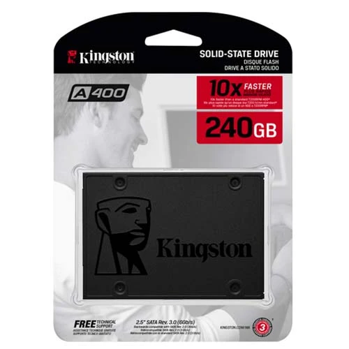 كينجستون A400 SSD سعة 240 جيجابايت ( SA400S37/240G )