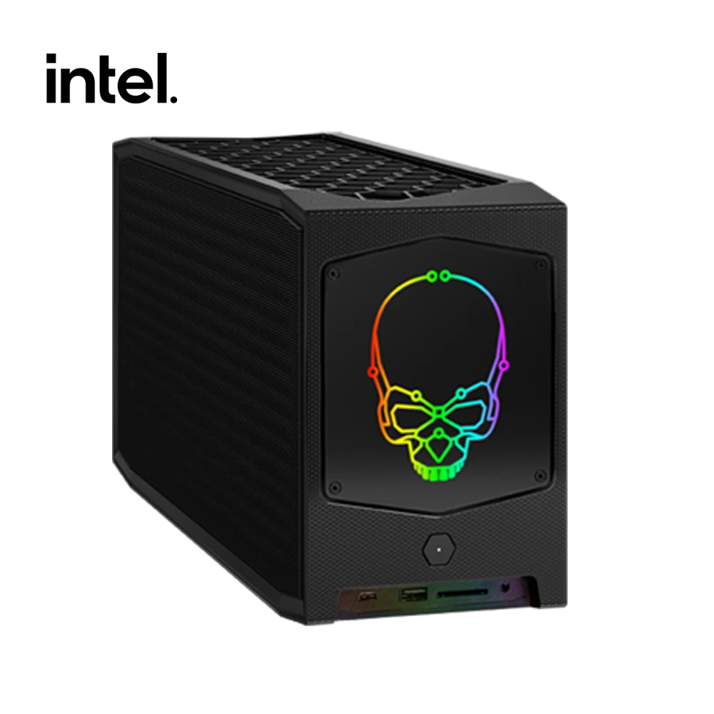 Intel NUC 12 Extreme Kit Bundle (i7-12700 / 16GB-3200 RAM / 1TB NVMe SSD / Intel Iris Xe Graphics / 650-watt 80+ Gold PSU / Wi-Fi 6E / BT V5.2 / PCIe x16 Gen.5 for G.C / Thunderbolt 4 / DOS)(RNUC12DCM