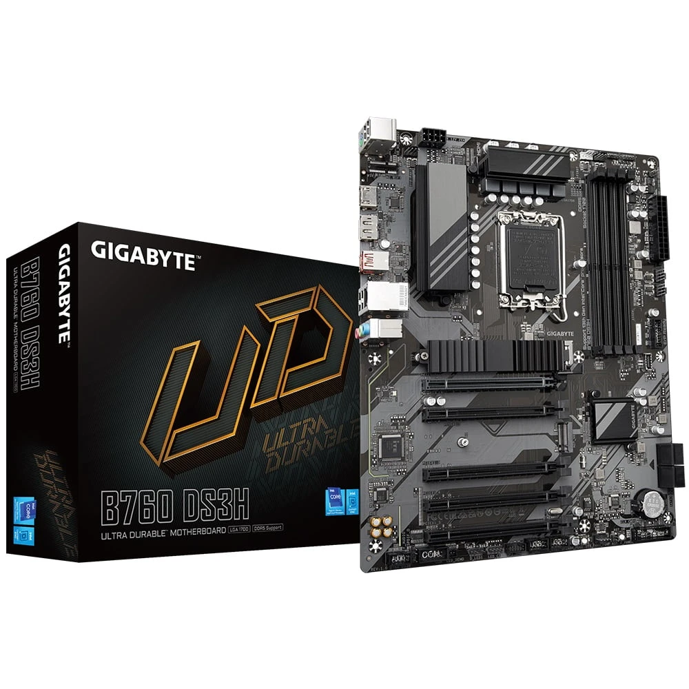 Gigabyte UD B760 DS3H DDR5 Motherboard B760-DS3H