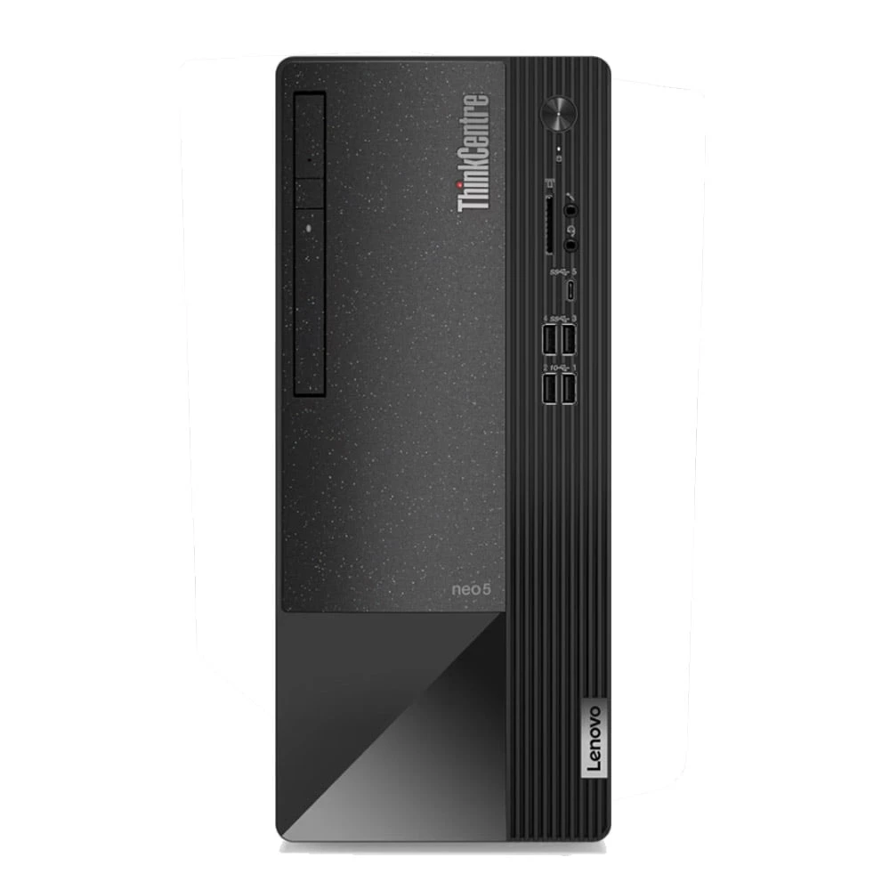 كمبيوتر لينوفو ThinkCentre neo 50t من الجيل الرابع من الجيل الثالث عشر (i3-13100 / 8 جيجابايت DDR4 / 512 جيجابايت NVMe SSD / Intel UHD Graphics 730 / DOS) [ 12JD004NAX ]