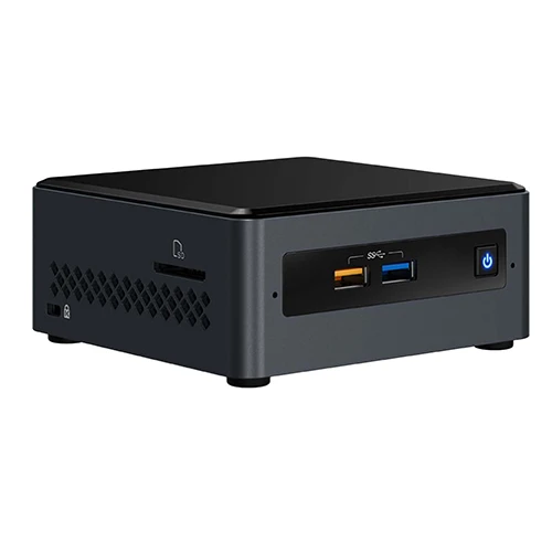 Intel NUC، Celeron J4005، DDR4، WiFi، USB3، HDMI، SSD مقاس 2.5 بوصة، مجموعة NUC7CJYH2 \ INBOXNUC7CJYHN2