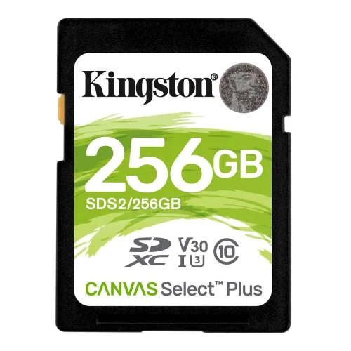 Kingston 256GB Canvas Select Plus SD Card [ SDS2/256GB ]