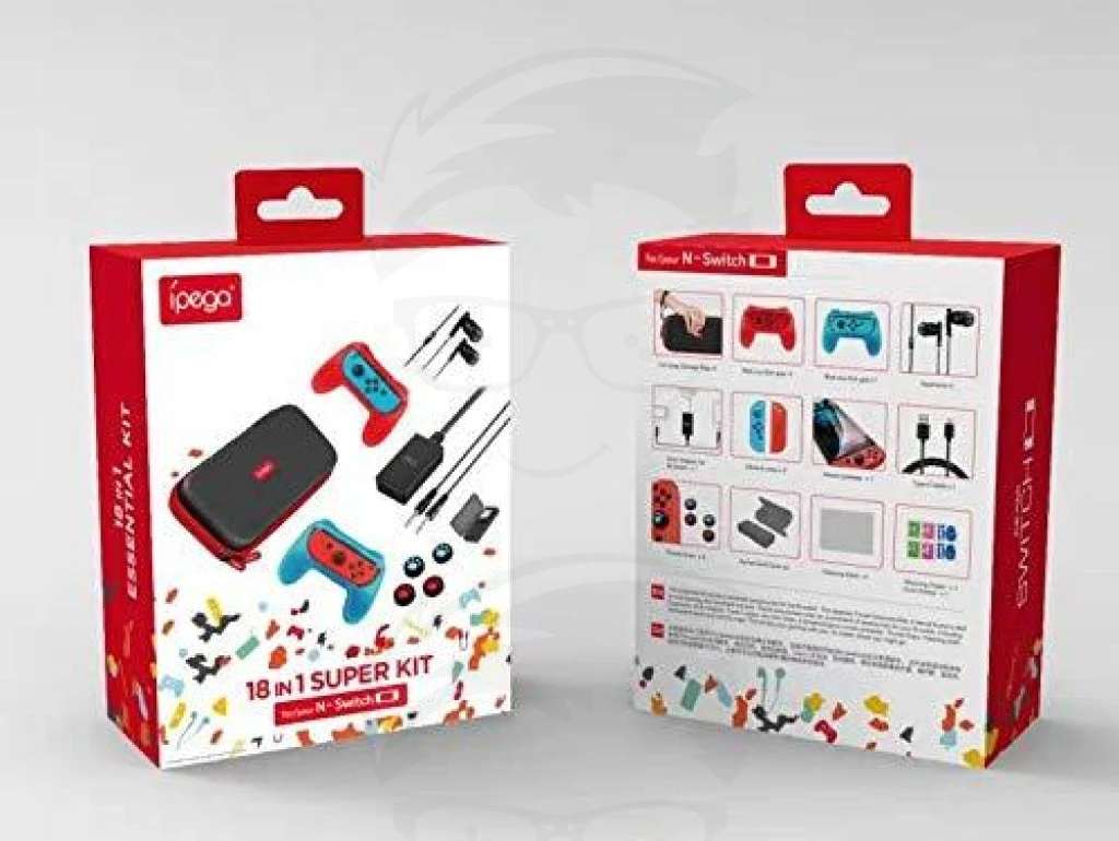 IPEGA 18 in 1 Game Set for Nintendo Switch Console Game Accessories