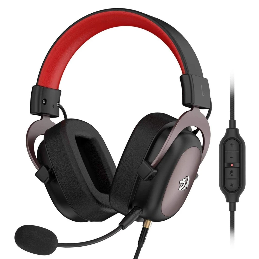 سماعة رأس للألعاب Redragon Zeus2 H510-1 - الكل في واحد - أسود
