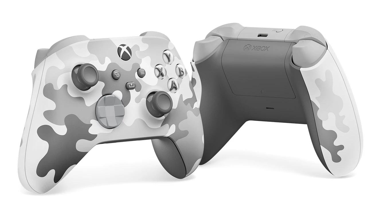 وحدة تحكم لاسلكية من Microsoft Xbox Series X|S - Arctic Camo
