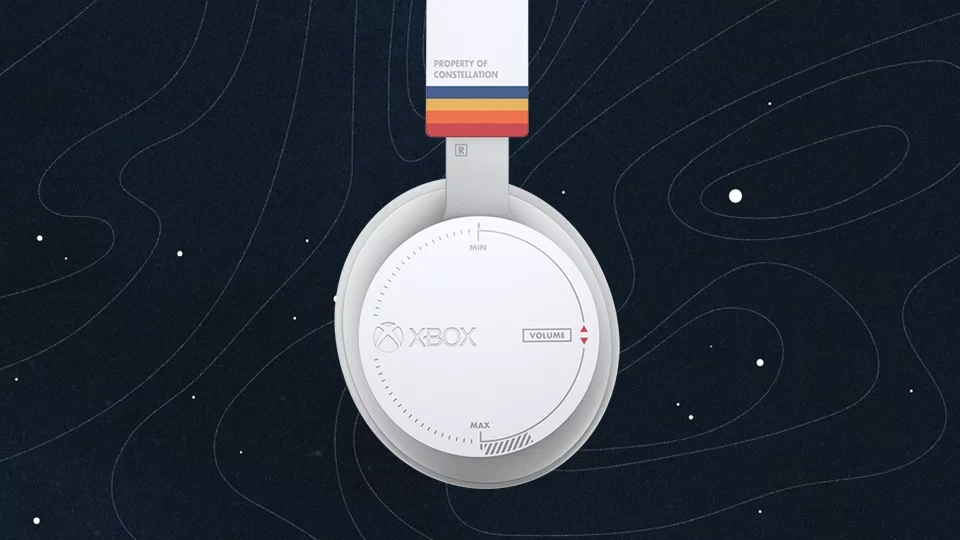 سماعة رأس لاسلكية Starfield Limited Edition من Microsoft Xbox