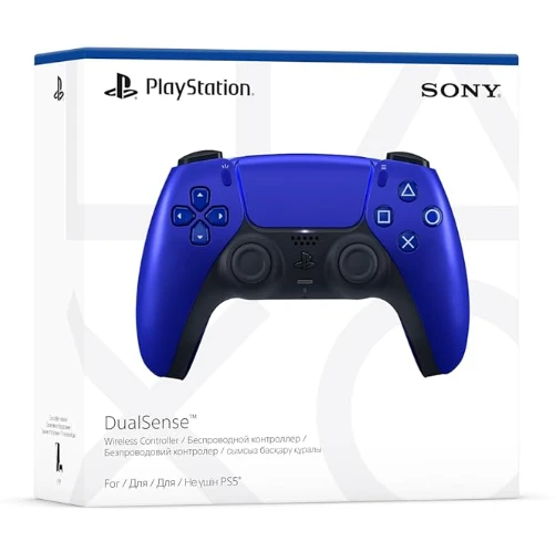 وحدة تحكم لاسلكية DualSense لجهاز PlayStation - أزرق كوبالت (PS5)