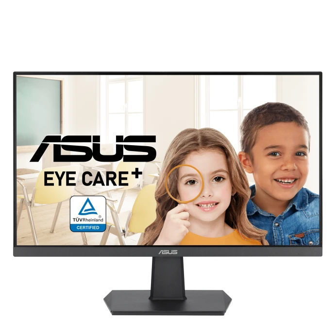 شاشة الألعاب ASUS VA24EHF 24 بوصة FHD 100Hz Eye Care - أسود