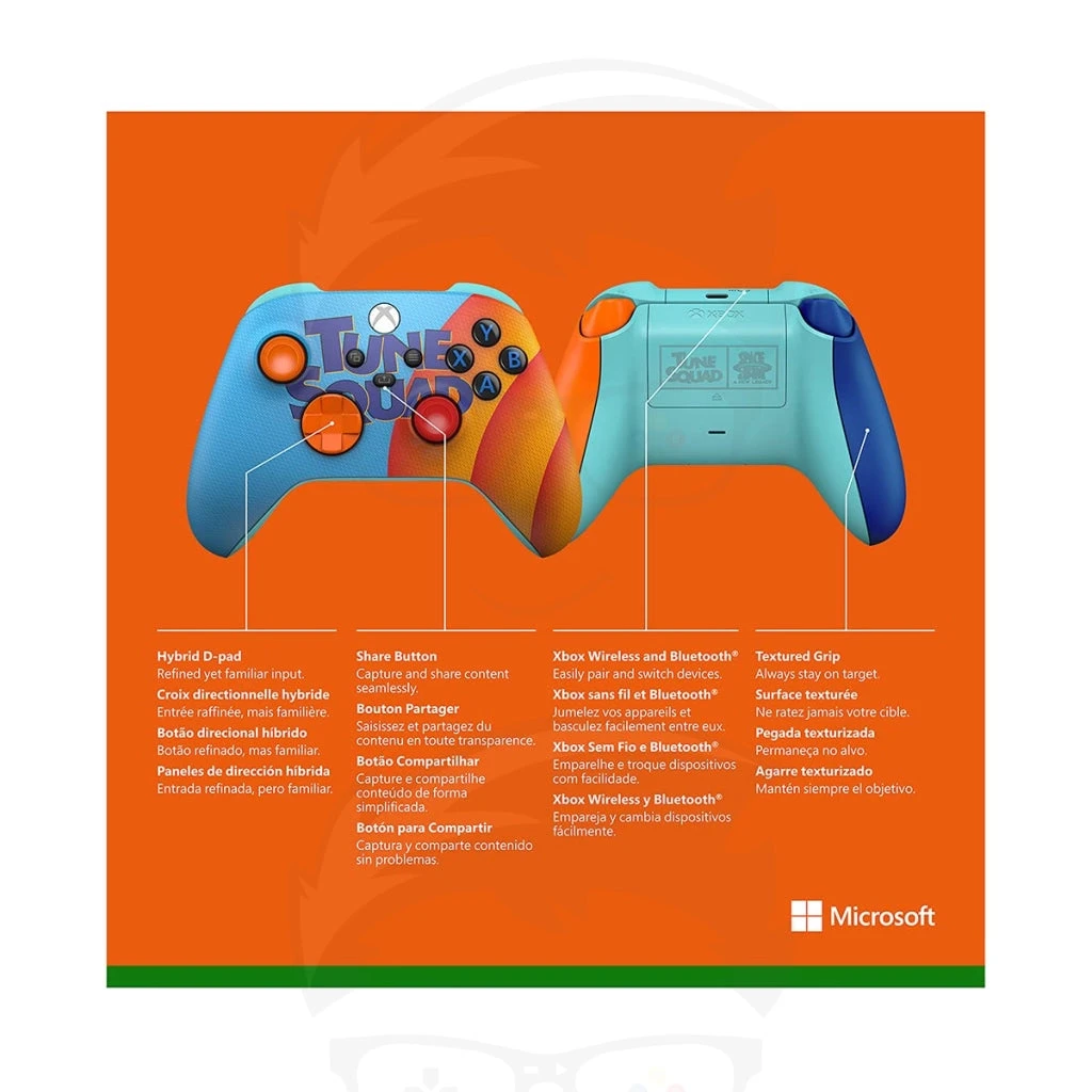 وحدة تحكم Xbox Series اللاسلكية – لعبة Space Jam: A New Legacy Tune Squad حصرية