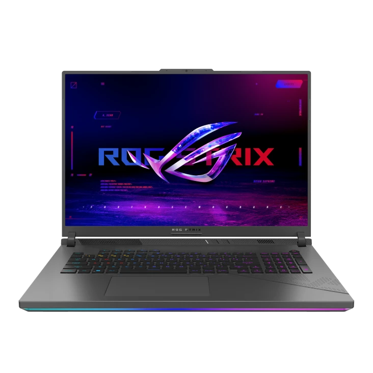 حقيبة ظهر وفأرة ASUS ROG Strix G18 من الجيل الرابع عشر Intel Core™ i9-14900HX NVIDIA RTX 4060 8GB GDDR6 مقاس 18 بوصة بدقة 2.5K وتردد 240 هرتز - أخضر فولت