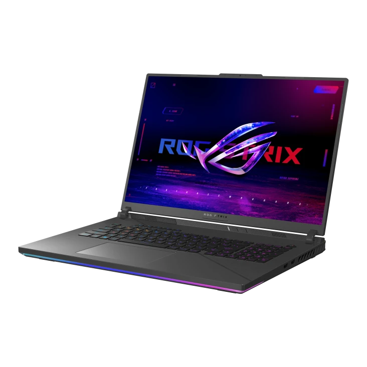 حقيبة ظهر وفأرة ASUS ROG Strix G18 من الجيل الرابع عشر Intel Core™ i9-14900HX NVIDIA RTX 4060 8GB GDDR6 مقاس 18 بوصة بدقة 2.5K وتردد 240 هرتز - أخضر فولت