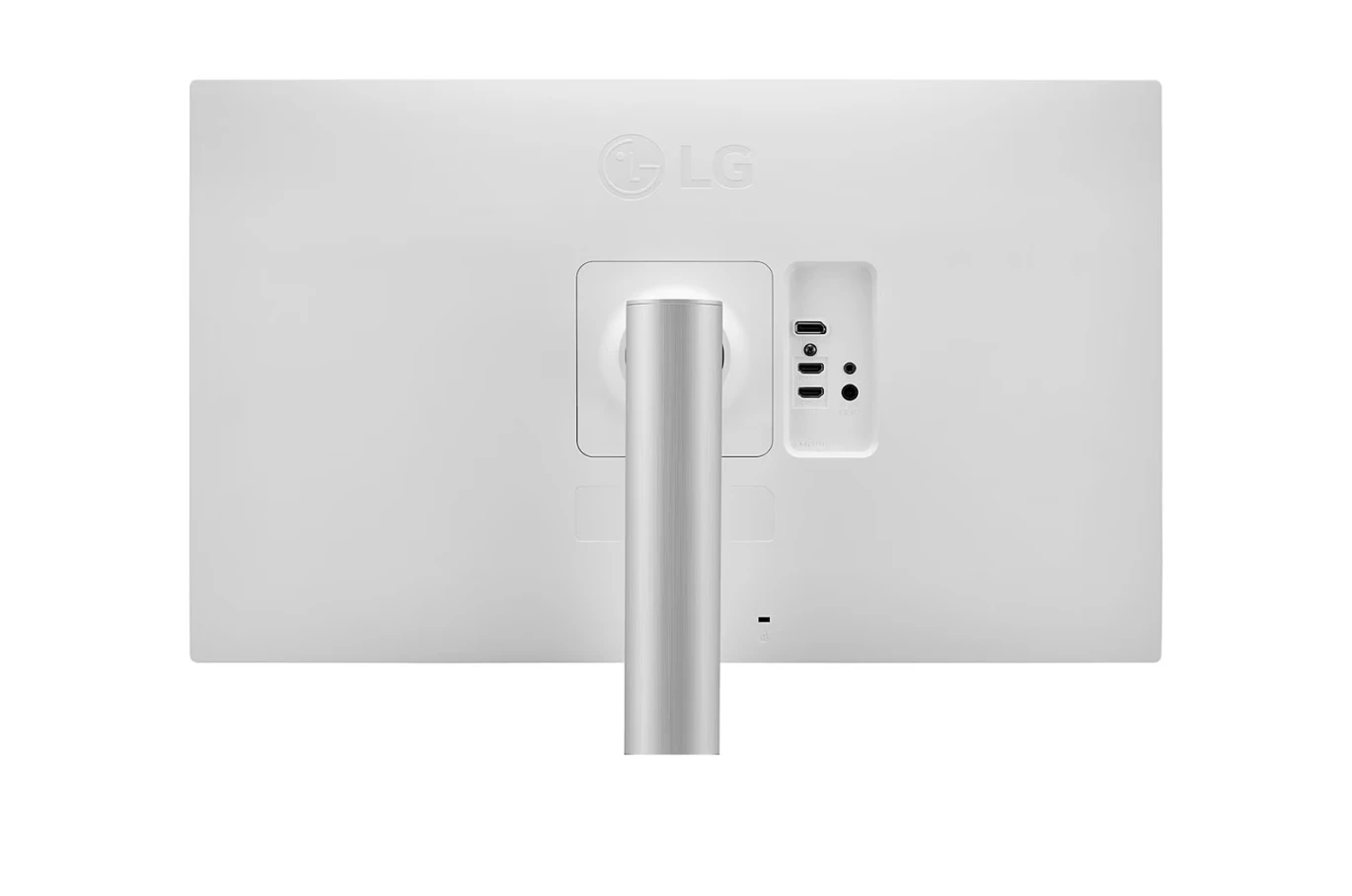 شاشة LG 27UP650-W 27 بوصة IPS 4K IPS HDR ذات حامل قابل للتعديل