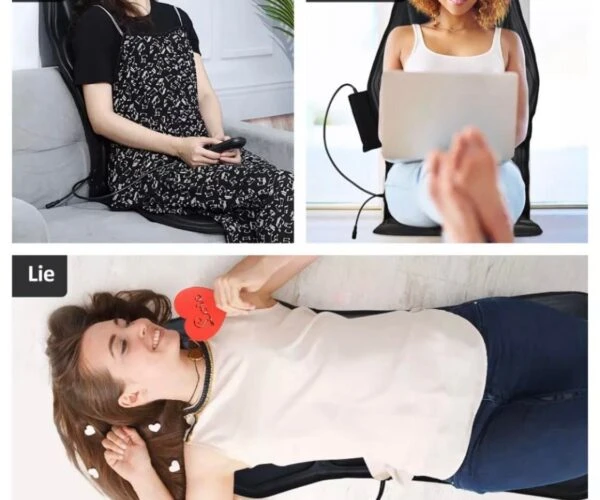 Vibration and heat massage chair