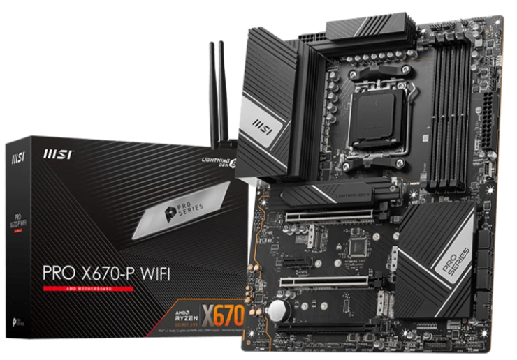اللوحة الأم MSI PRO X670-P WIFI AMD AM5