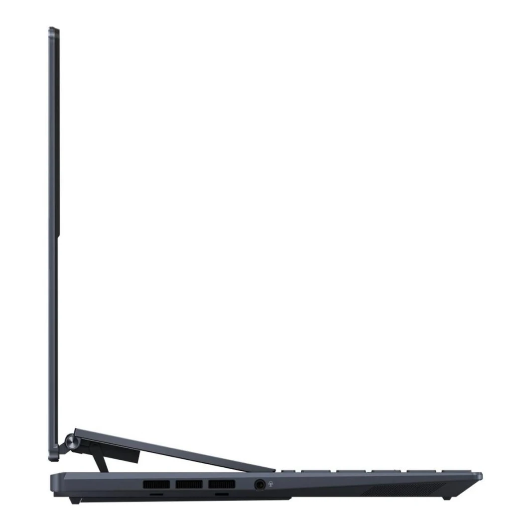 لابتوب أسوس زين بوك برو ديو UX8402ZE بشاشة 14 بوصة ومعالج كور i7 وبطاقة رسومات RTX 3050TI مزدوجة الشاشة بدقة 2K