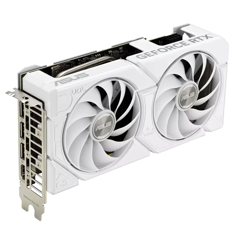 ASUS Dual GeForce RTX 4060 EVO OC Edition 8GB - أبيض