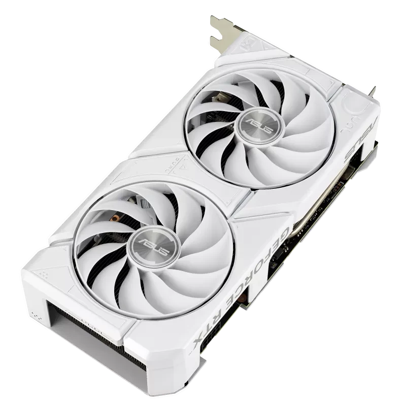ASUS Dual GeForce RTX 4060 EVO OC Edition 8GB - أبيض