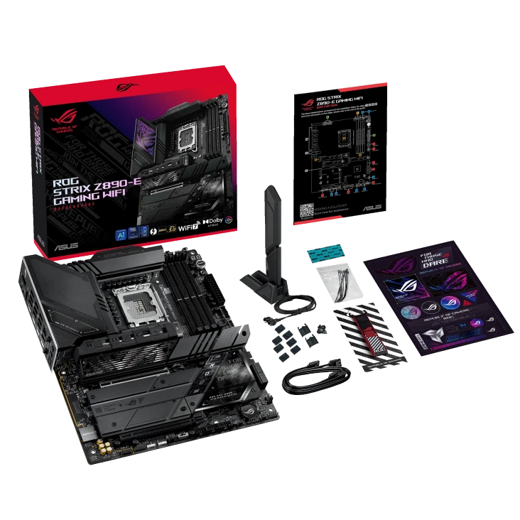 لوحة أم ASUS ROG STRIX Z890-E GAMING WIFI DDR5 PCIe 5.0 ATX
