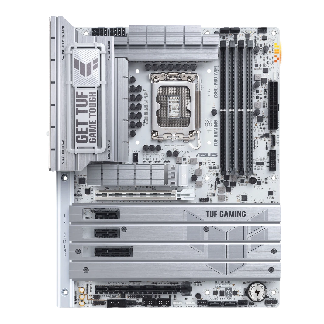 لوحة أم للألعاب ASUS TUF Gaming Z890-PRO WiFi LGA 1851 ATX، Intel Core Ultra Series 2 Ready Advanced AI PC-Ready
