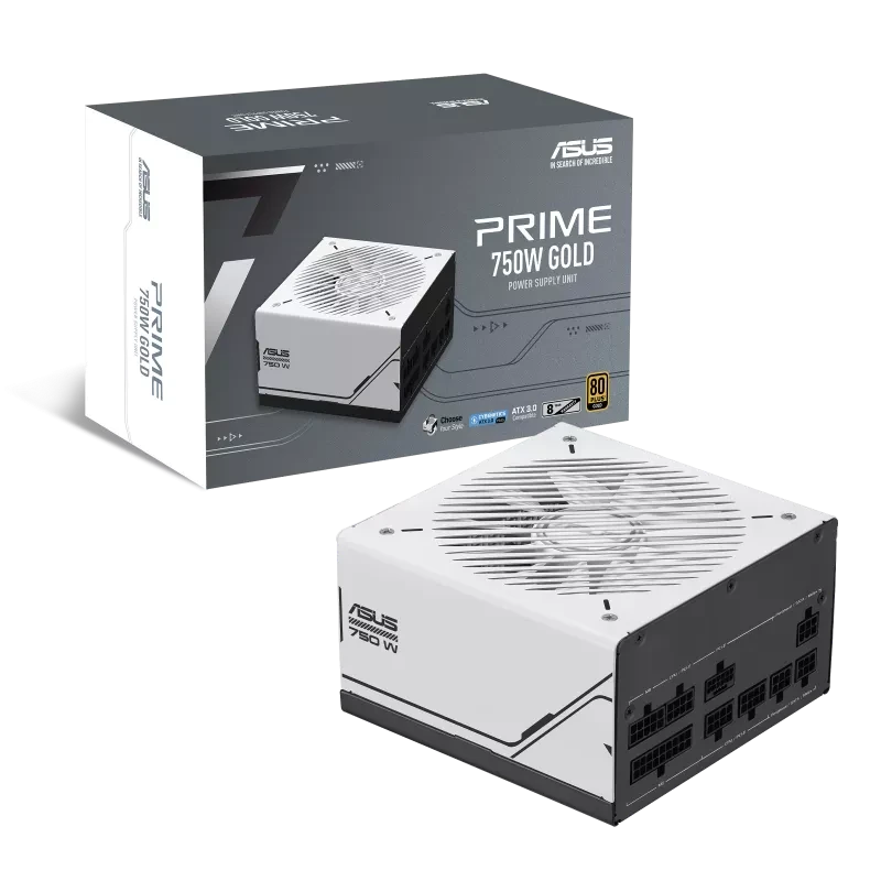 وحدة تزويد الطاقة ASUS PRIME AP-750G 750W Gold 20+4 pin ATX ATX Black White