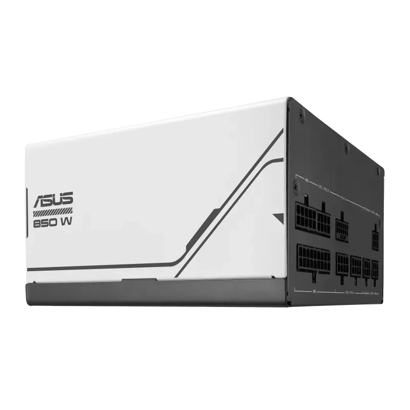 ASUS PRIME 850W Gold AP-850G Power Supply Unit 20+4 Pin ATX ATX Black White
