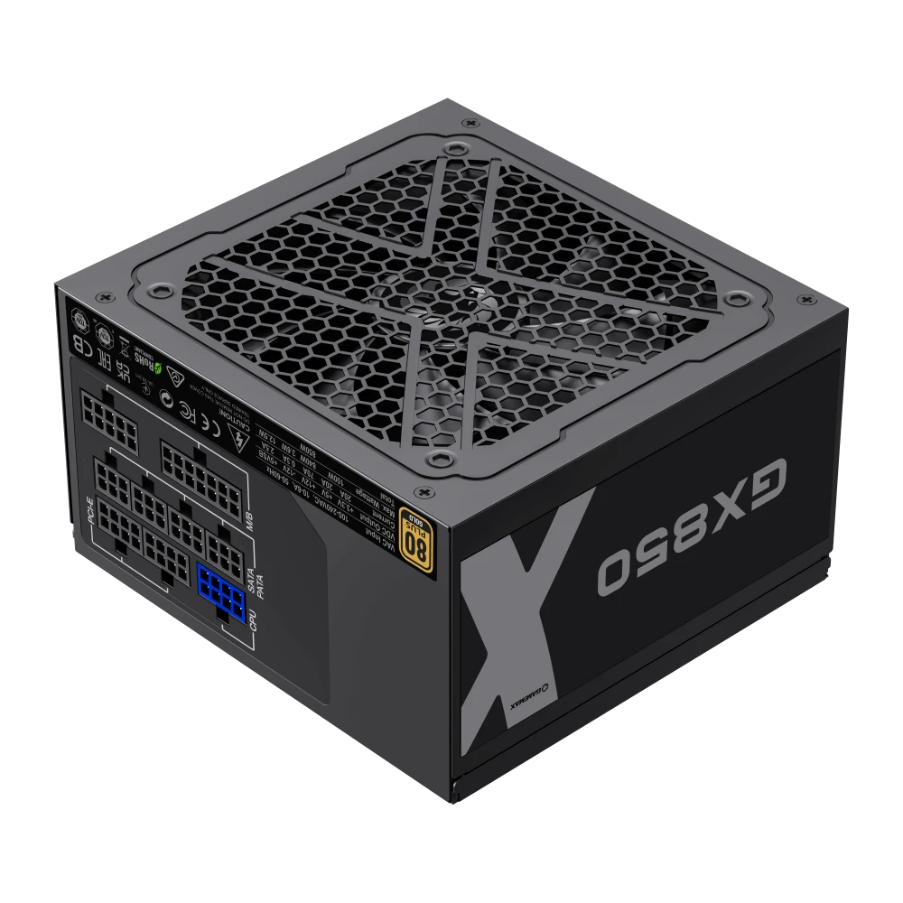 مزود الطاقة GAMEMAX GX-850 850W 80 Plus Gold ذو الوحدات الكاملة