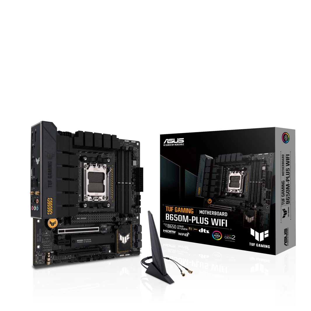 لوحة أم ASUS TUF GAMING B650M-PLUS WIFI AMD Ryzen AM5 DDR5