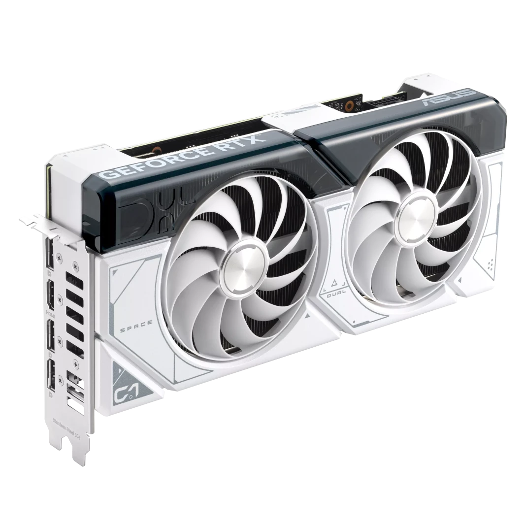 بطاقة الرسوميات ASUS Dual GeForce RTX™ 4070 SUPER White OC Edition 12GB GDDR6X