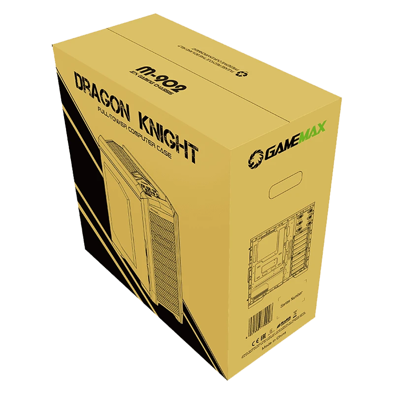 حقيبة ألعاب GAMEMAX Dragon Knight E-ATX