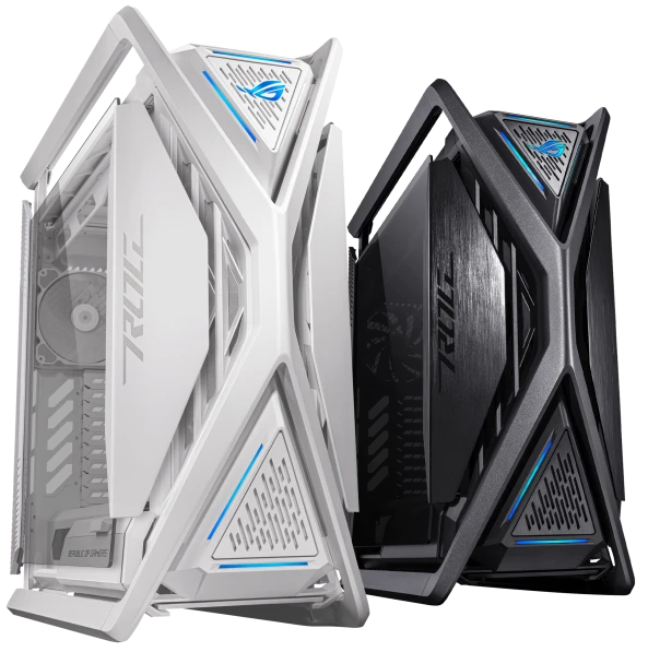 علبة كمبيوتر ASUS ROG Hyperion GR701 EATX Full-Tower ذات الهيكل شبه المفتوح