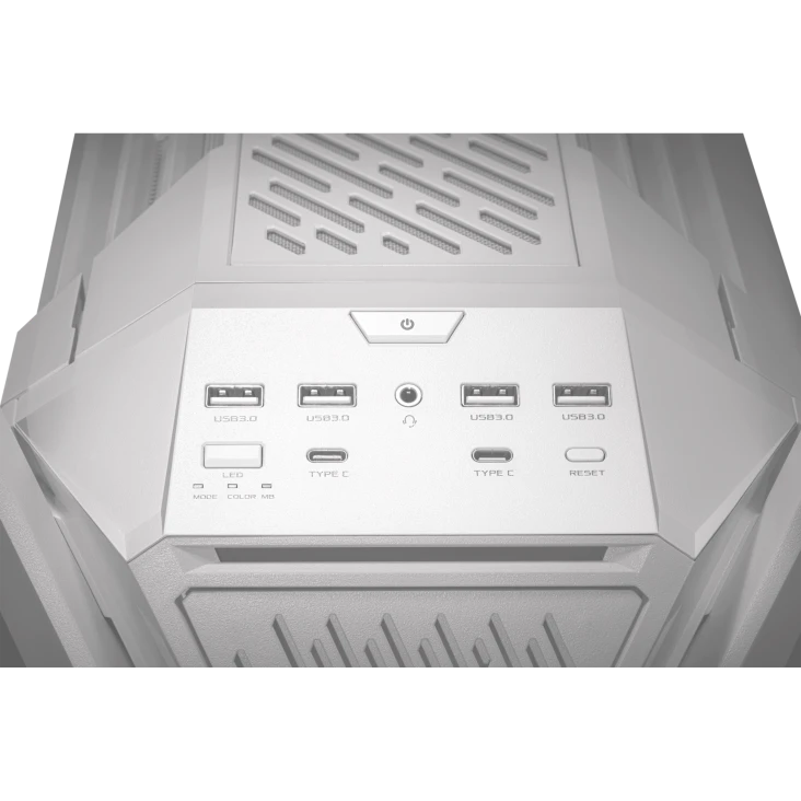 علبة كمبيوتر ASUS ROG Hyperion GR701 EATX Full-Tower ذات الهيكل شبه المفتوح