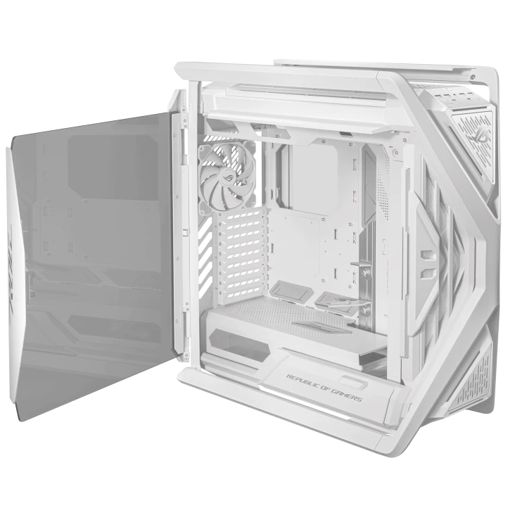 علبة كمبيوتر ASUS ROG Hyperion GR701 EATX Full-Tower ذات الهيكل شبه المفتوح