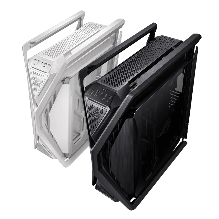 علبة كمبيوتر ASUS ROG Hyperion GR701 EATX Full-Tower ذات الهيكل شبه المفتوح