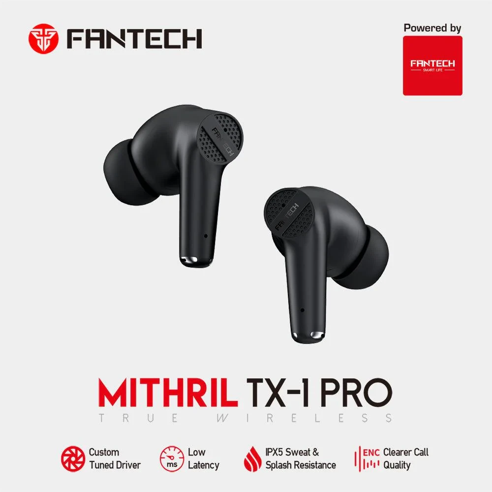 سماعات أذن FANTECH MITHRIL TX-1 PRO TRUE WIRELESS