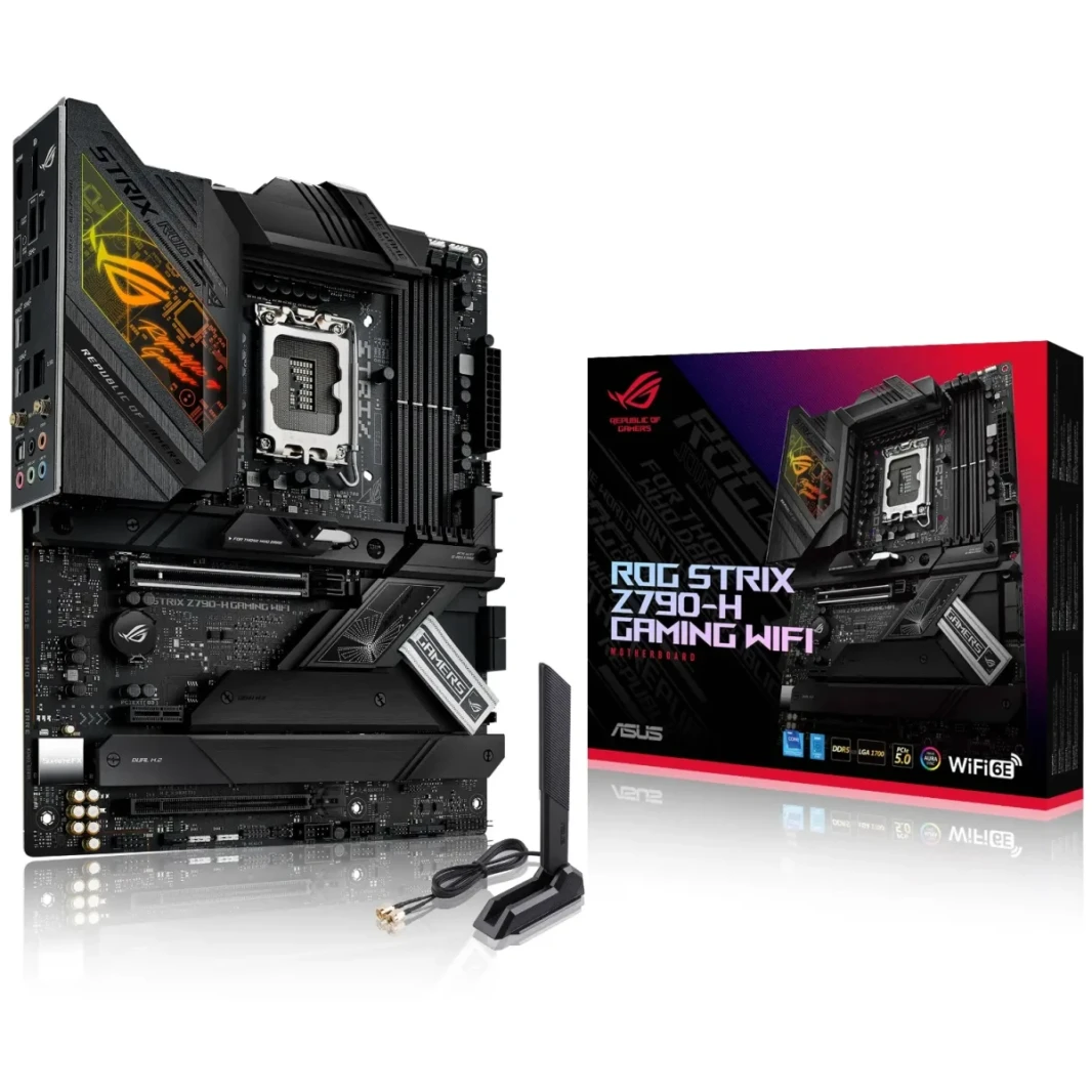 اللوحة الأم ASUS ROG STRIX Z790-H (WiFi 6)، LGA 1700/DDR5/PCIe 5.0 - ATX Gaming