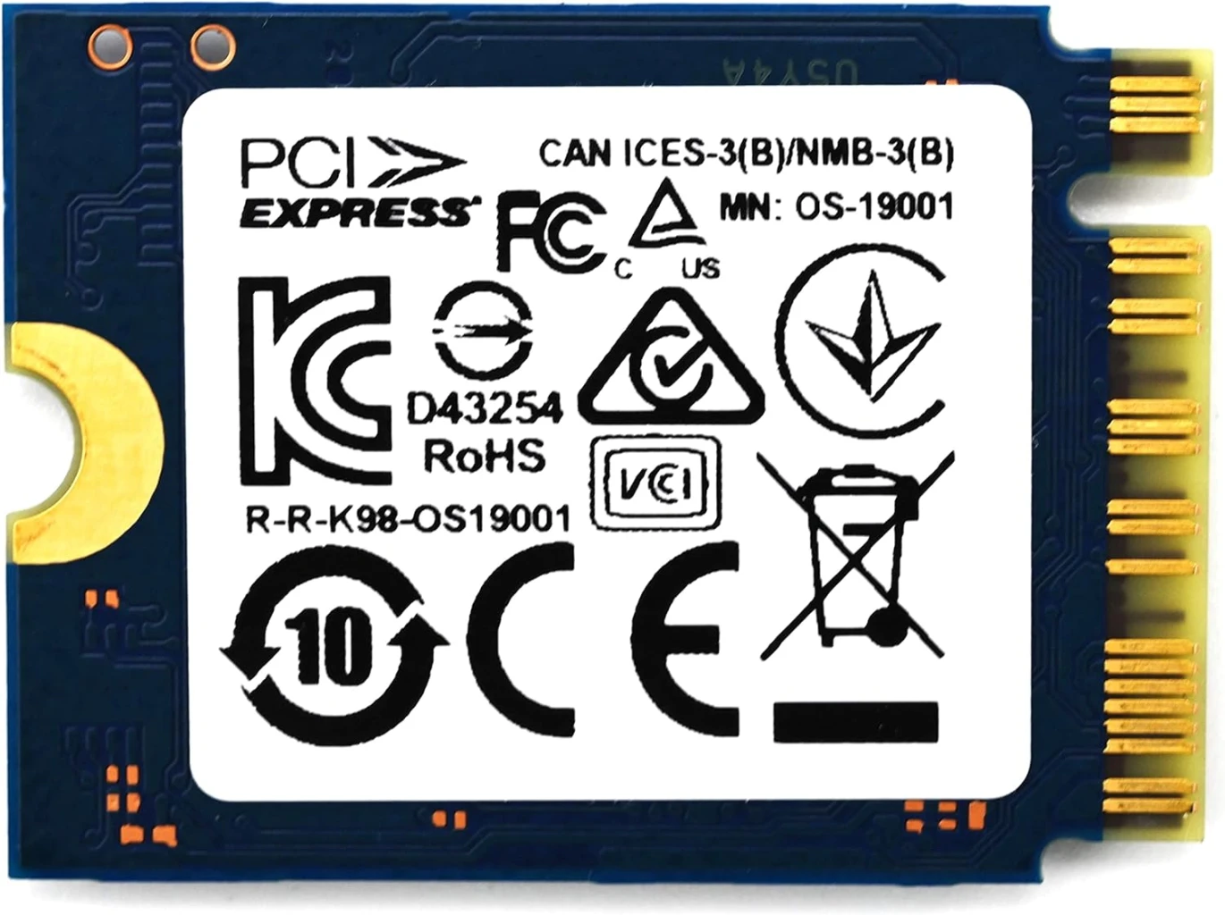 كينغستون OM3PGP4512Q-A0 M.2 2230 SSD سعة 512 جيجابايت (TLC)