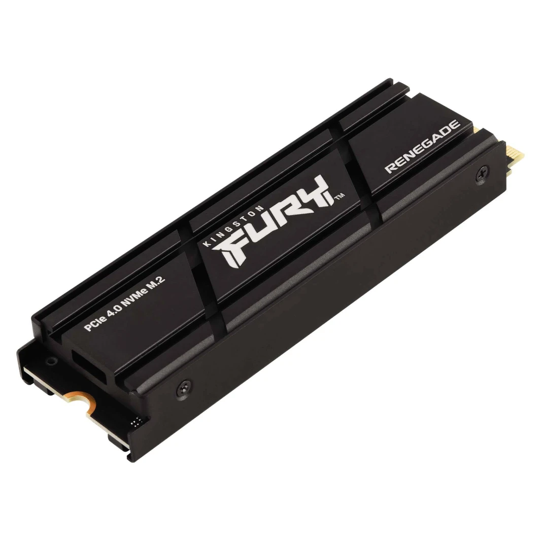 Kingston FURY Renegade 2TB PCIe 4.0 NVMe M.2 SSD للكمبيوتر الشخصي / PS5 مع مبدد حراري