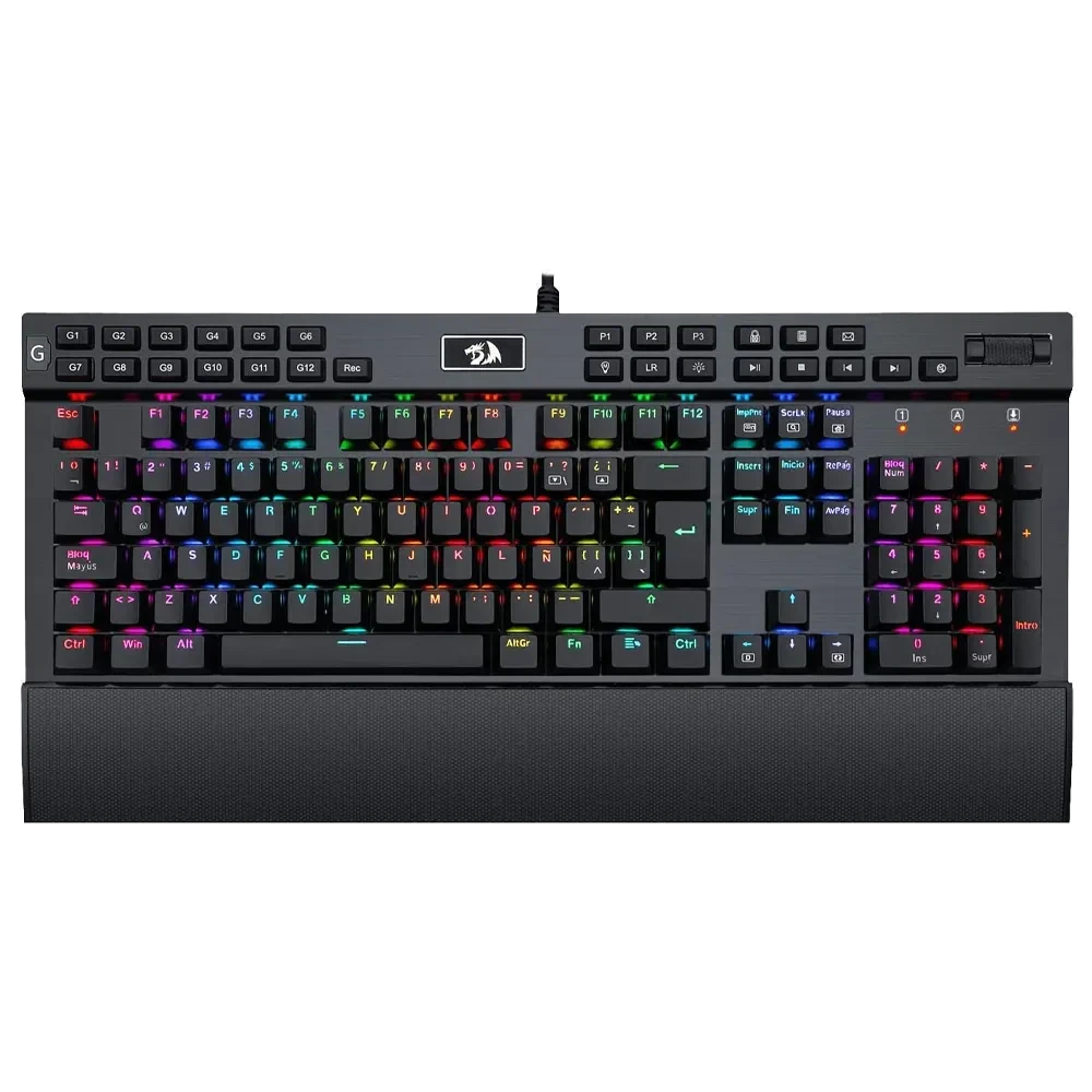 لوحة مفاتيح الألعاب الميكانيكية Redragon K550 RGB Yama 131 Key RGB Illuminated LED Backlit