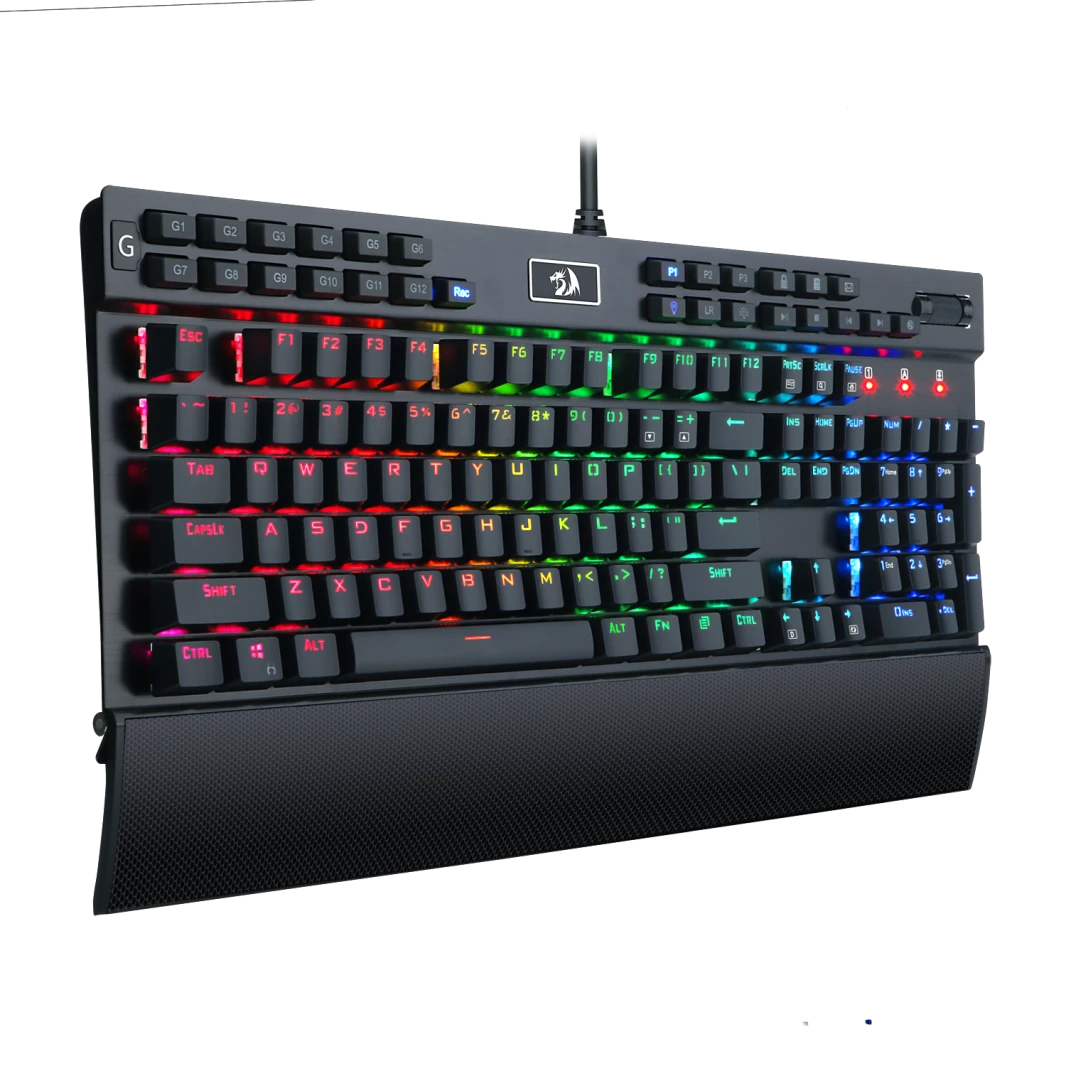 لوحة مفاتيح الألعاب الميكانيكية Redragon K550 RGB Yama 131 Key RGB Illuminated LED Backlit