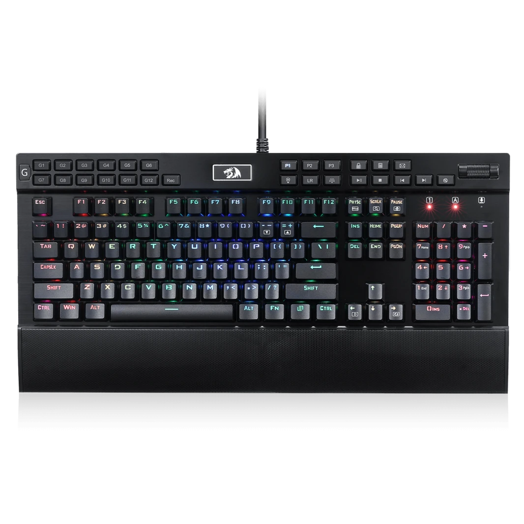 لوحة مفاتيح الألعاب الميكانيكية Redragon K550 RGB Yama 131 Key RGB Illuminated LED Backlit