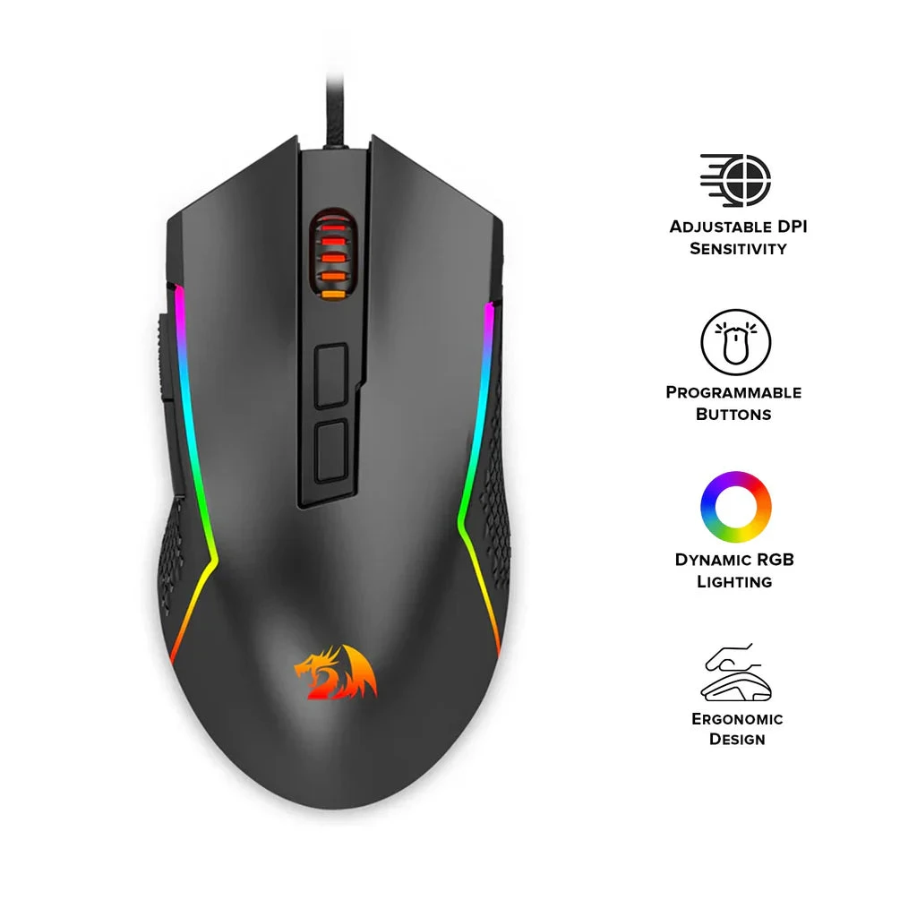 ماوس الألعاب السلكي Fantech M613-RGB Trident Lite