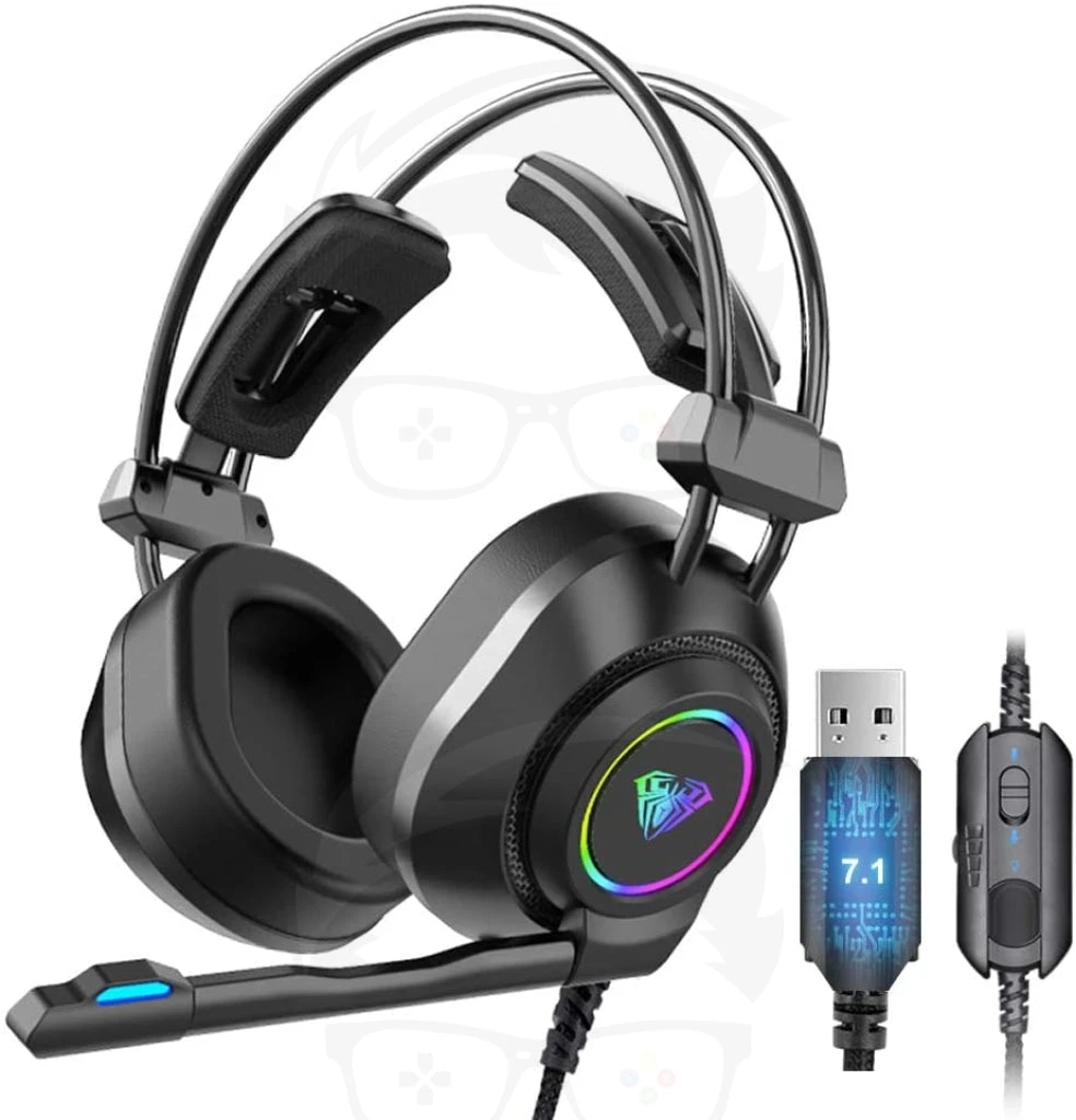 AULA S600 Gaming Headset 7.1