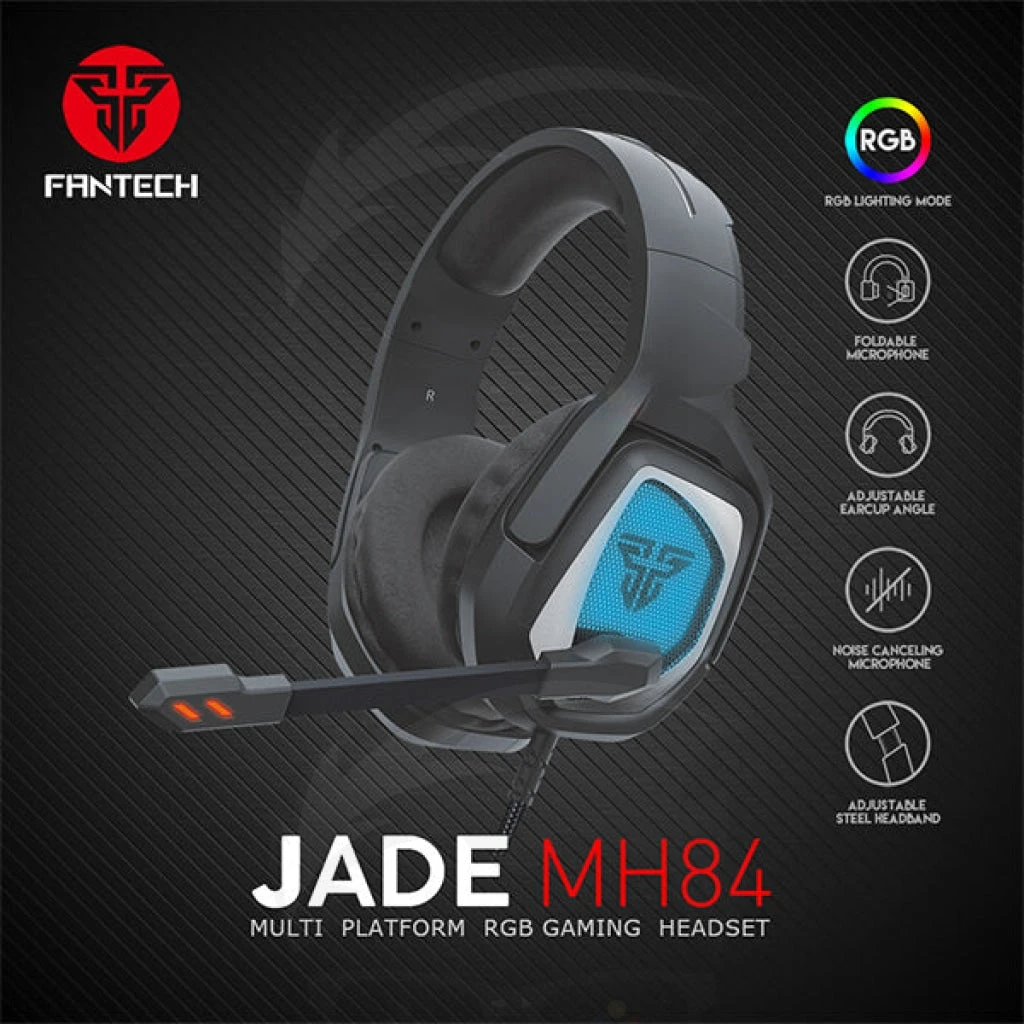 سماعة الألعاب Fantech JADE MH84 RGB