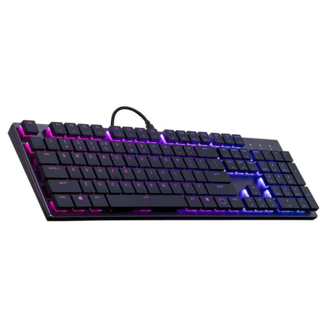 لوحة مفاتيح الألعاب الميكانيكية Cooler Master SK650 LOW PROFILE RGB Red Switch (عربي)