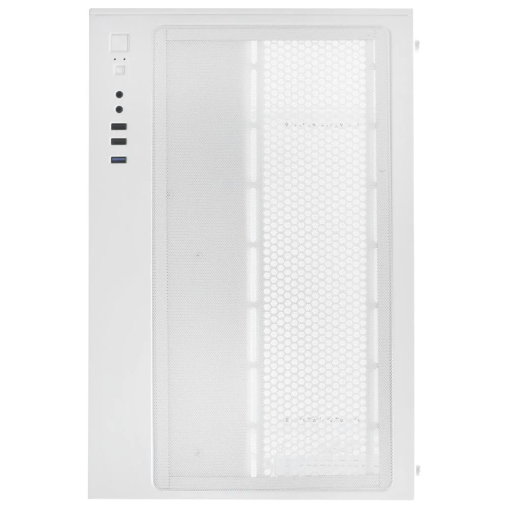 Sate K897 Tempered Glass Panel Full View Desktop ATX / 4 FAN / White GAMING CASE