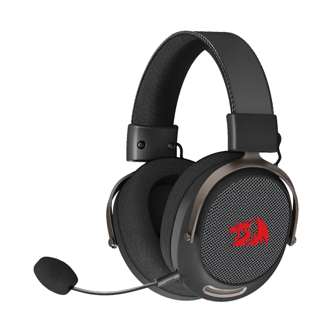سماعة رأس Redragon ARROW PRO H858 سلكية/لاسلكية/بلوتوث للألعاب - أسود