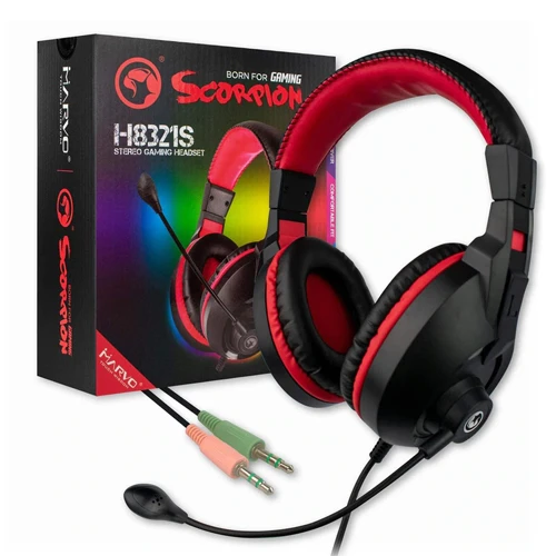 سماعة رأس ستريو للألعاب Marvo Scorpion H8321S مع ميكروفون