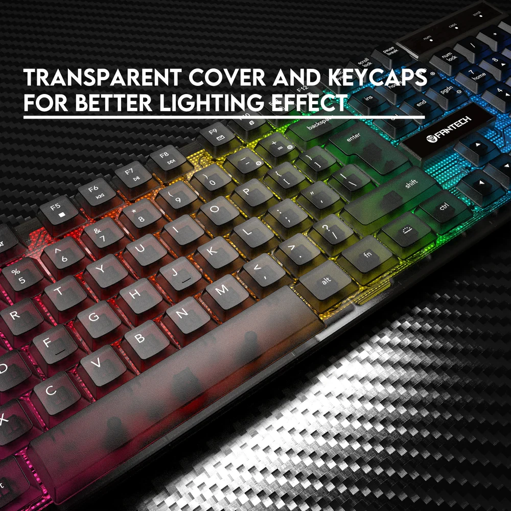 لوحة مفاتيح الألعاب Fantech Shikari K515 RGB Membrane