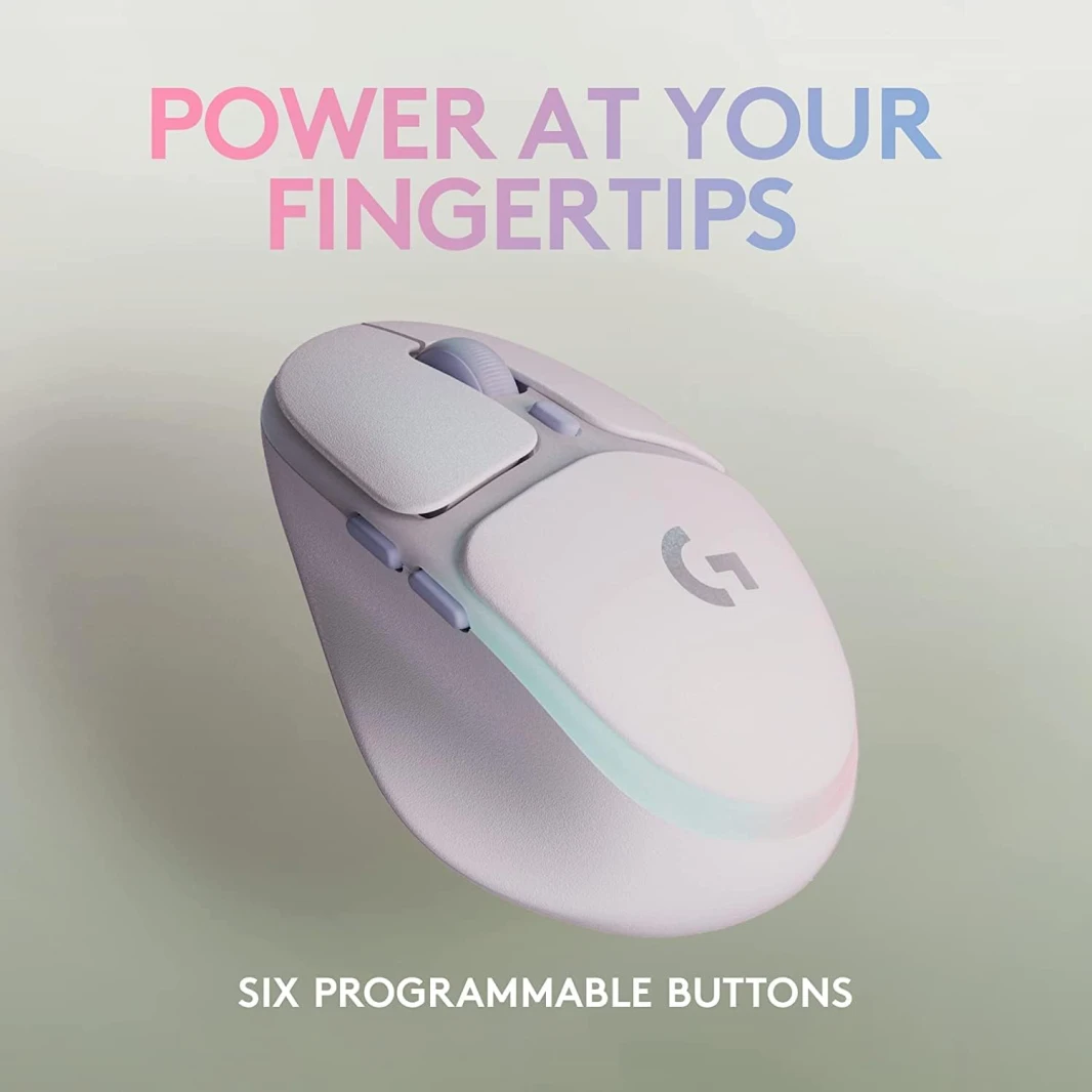 ماوس الألعاب Logitech G705 اللاسلكي، RGB، Lightspeed، بلوتوث